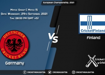 GER vs FIN Live Score Match 15 - Group C, Playing 11 Live Match Today, September 29, 2021, European Championship, 2021