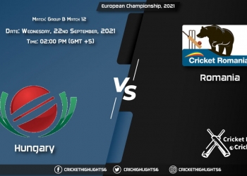 HUN vs ROM Live Score Match 11 - Group B, Playing 11 Live Match Today, September 22, 2021, European Championship, 2021