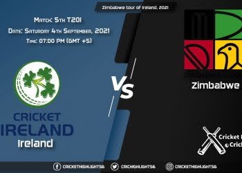 IRE vs ZIM Live Score Match 5th T20I, Playing 11 Live Match Today, September 4, 2021, Zimbabwe tour of Ireland, 2021