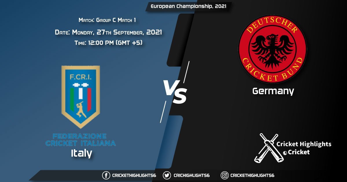 ITA vs GER Live Score Match 1 - Group C, Playing 11 Live Match Today, September 27, 2021, European Championship, 2021