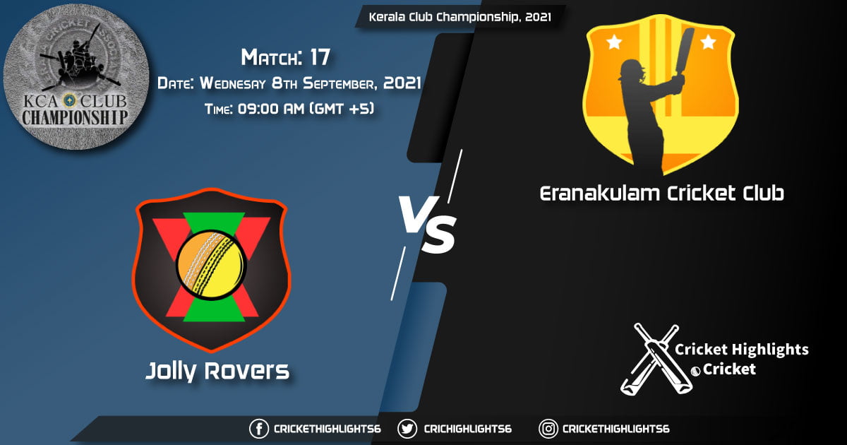 JRO vs ENC Live Score Match 17, Playing 11 Live Match Today, September 8, 2021, Kerala Club Championship, 2021