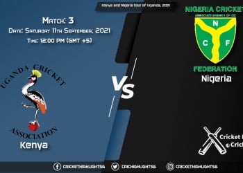 KEN vs NIG Live Score Match 3, Playing 11 Live Match Today, September 11, 2021, Kenya and Nigeria tour of Uganda, 2021