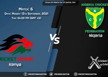 KEN vs NIG Live Score Match 6, Playing 11 Live Match Today, September 13, 2021, Kenya and Nigeria tour of Uganda, 2021