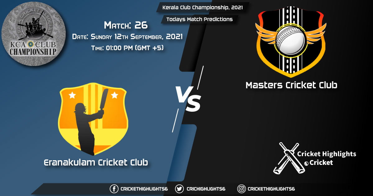 Kerala Club Championship, 2021, Match 26 ENC vs MRC, Playing 11 & Today's Match Predictions
