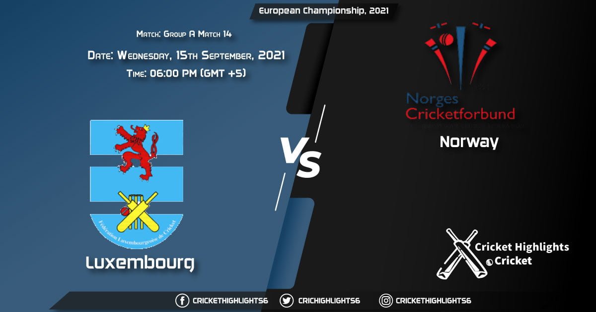 LUX vs NOR Live Score Match 14 - Group A, Playing 11 Live Match Today, September 15, 2021, European Championship, 2021