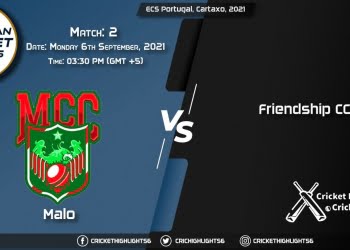 MAL vs FRD Live Score Match 2, Playing 11 Live Match Today, September 6, 2021, ECS Portugal, Cartaxo, 2021