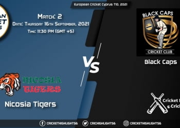 NCT vs BCP Live Score Match 2, Playing 11 Live Match Today, September 16, 2021, European Cricket Cyprus T10, 2021