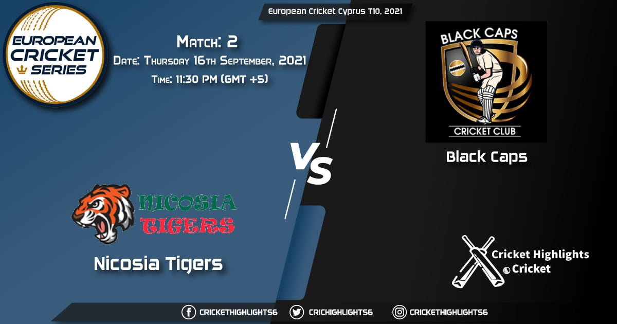NCT vs BCP Live Score Match 2, Playing 11 Live Match Today, September 16, 2021, European Cricket Cyprus T10, 2021