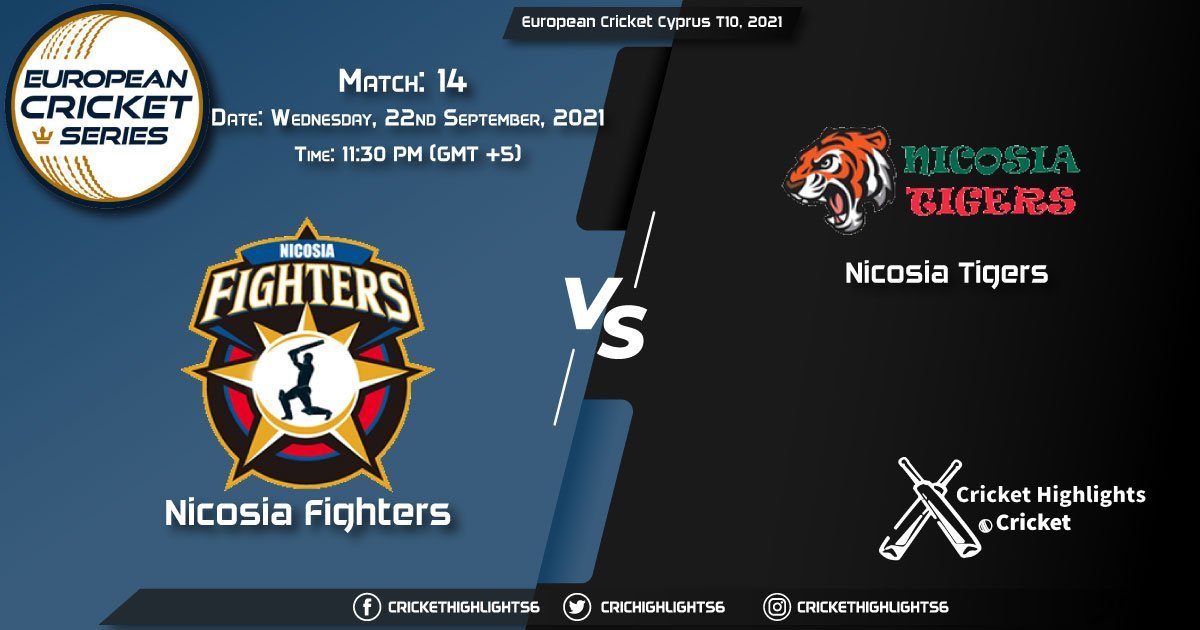 NFCC vs NCT Live Score Match 14, Playing 11 Live Match Today, September 22, 2021, European Cricket Cyprus T10, 2021