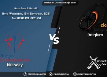 NOR vs BEL Live Score Match 12 - Group A, Playing 11 Live Match Today, September 15, 2021, European Championship, 2021