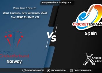 NOR vs SPA Live Score Match 17 - Group A, Playing 11 Live Match Today, September 16, 2021, European Championship, 2021
