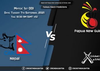 Nepal and Papua New Guinea tour of Oman, 2021, Match 1st ODI NEP vs PNG, Playing 11 & Today's Match Predictions