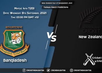 New Zealand tour of Bangladesh, 2021, Match 4th T20I BAN vs NZ, Playing 11 & Today's Match Predictions