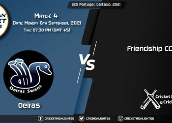 OEI vs FRD Live Score Match 4, Playing 11 Live Match Today, September 6, 2021, ECS Portugal, Cartaxo, 2021