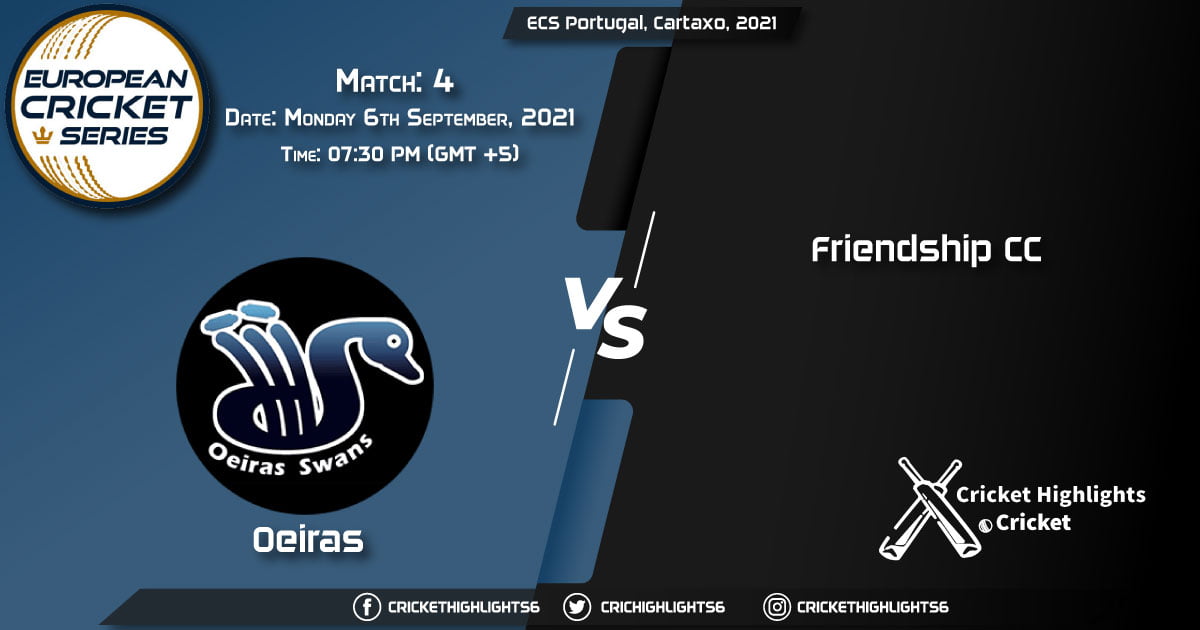 OEI vs FRD Live Score Match 4, Playing 11 Live Match Today, September 6, 2021, ECS Portugal, Cartaxo, 2021