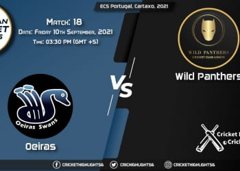 OEI vs WLP Live Score Match 18, Playing 11 Live Match Today, September 10, 2021, ECS Portugal, Cartaxo, 2021