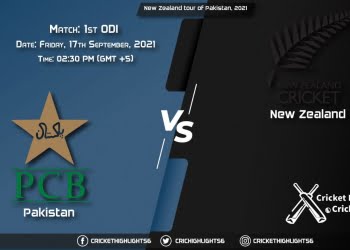 PAK vs NZ Live Score Match 1st ODI, Playing 11 Live Match Today, September 17, 2021, New Zealand tour of Pakistan, 2021
