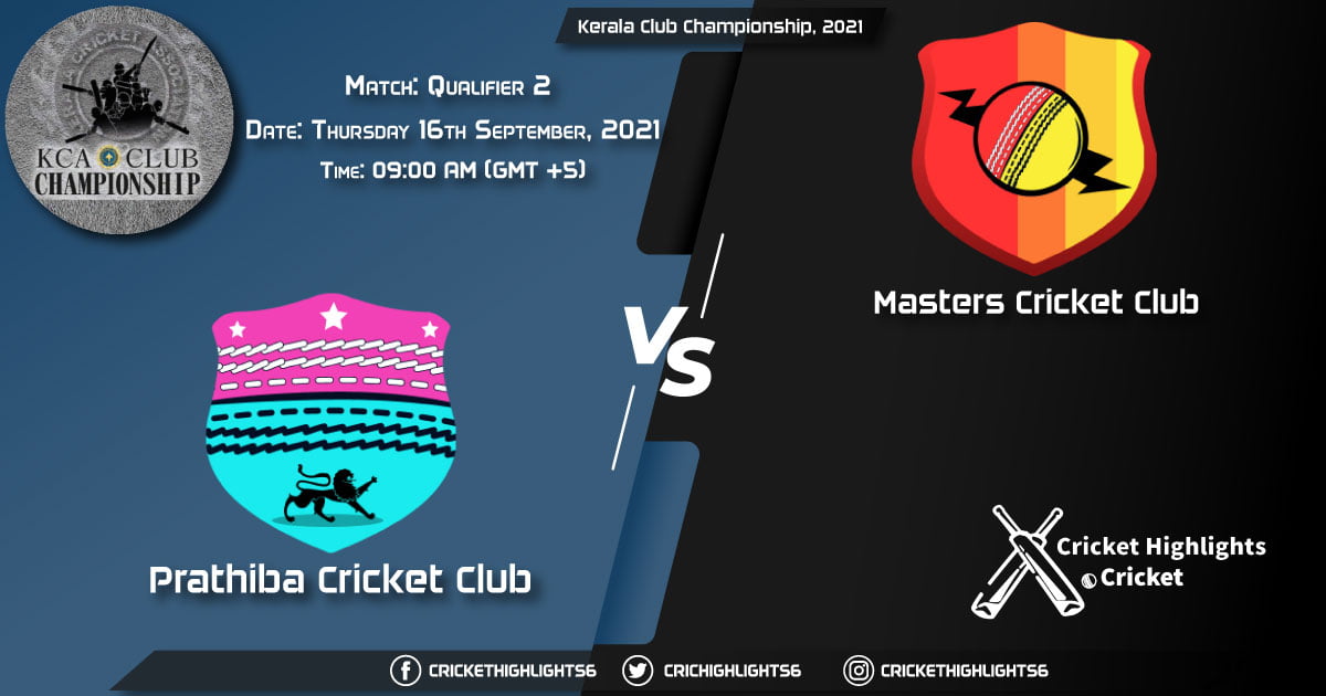 PRC vs MTC Live Score Match Qualifier 2, Playing 11 Live Match Today, September 16, 2021, Kerala Club Championship, 2021