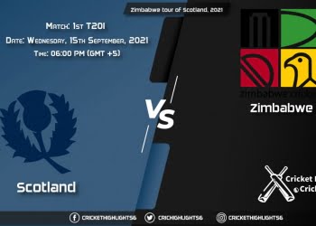 SCO vs ZIM Live Score Match 1st T20I, Playing 11 Live Match Today, September 15, 2021, Zimbabwe tour of Scotland, 2021