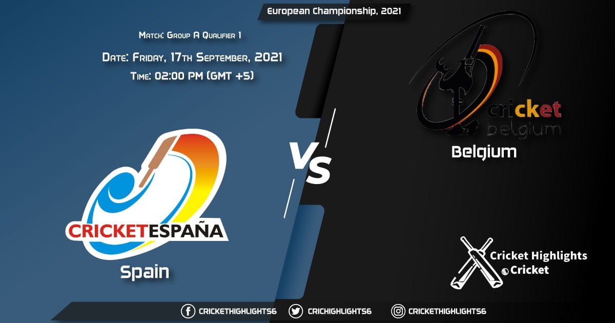 SPA vs BEL Live Score Match Qualifier 1 - Group A, Playing 11 Live Match Today, September 17, 2021, European Championship, 2021