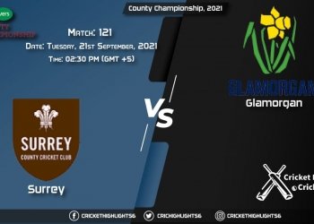 SUR vs GLA Live Score Match 121, Playing 11 Live Match Today, September 21, 2021, County Championship, 2021