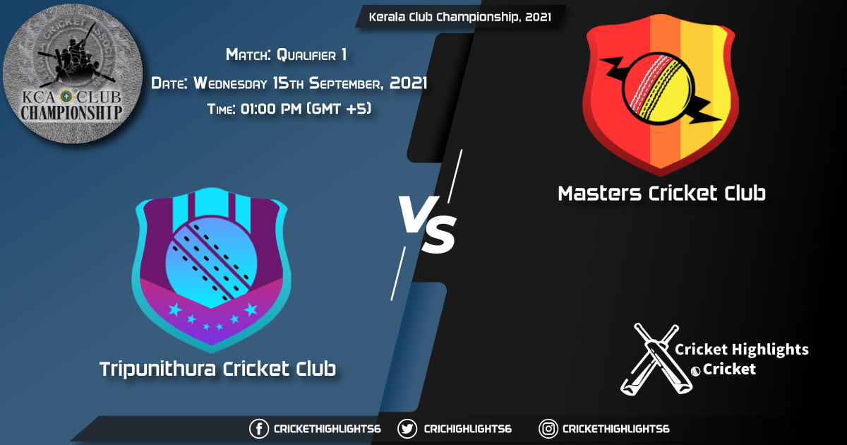 TRC vs MTC Live Score Match Qualifier 1, Playing 11 Live Match Today, September 15, 2021, Kerala Club Championship, 2021