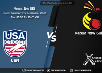 USA vs PNG Live Score Match 2nd ODI, Playing 11 Live Match Today, September 6, 2021, USA and Papua New Guinea tour of Oman, 2021
