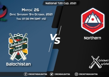 BAL vs NOR Live Score Match 26, Playing 11 Live Match Today, October 9, 2021, National T20 Cup, 2021