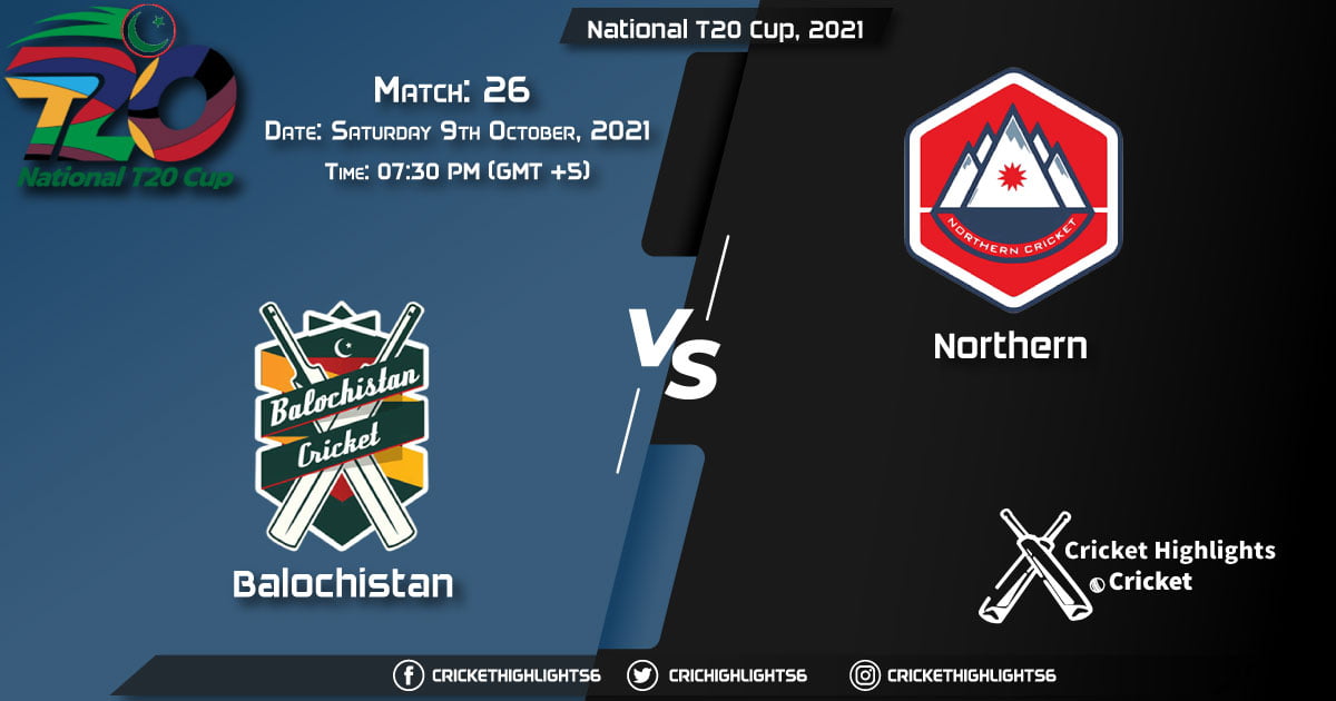 BAL vs NOR Live Score Match 26, Playing 11 Live Match Today, October 9, 2021, National T20 Cup, 2021