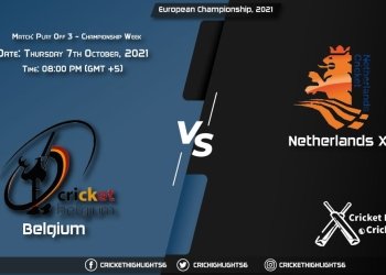 BEL vs NED XI Live Score Match Play Off 3 - Championship week, Playing 11 Live Match Today, October 7, 2021, European Championship, 2021