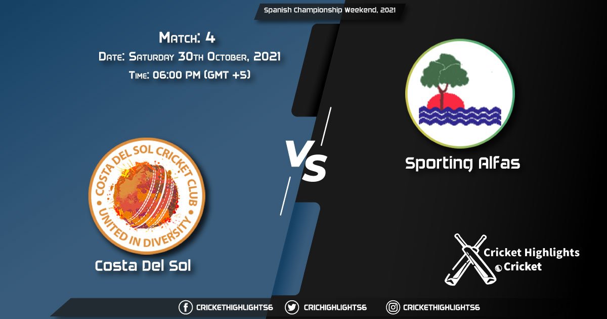 CDS vs SPA Live Score Match 4, Playing 11 Live Match Today, October 30, 2021, Spanish Championship Weekend, 2021
