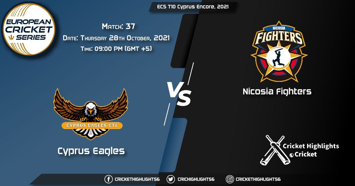 CES vs NFCC Live Score Match 37, Playing 11 Live Match Today, October 28, 2021, ECS T10 Cyprus Encore, 2021