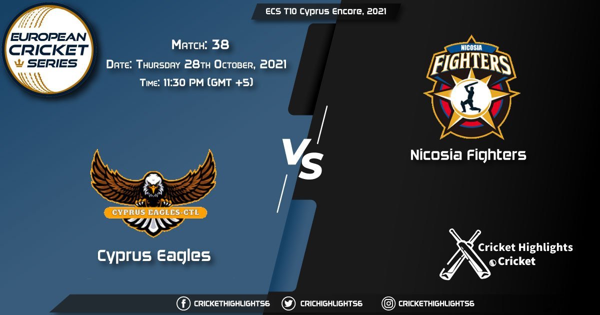 CES vs NFCC Live Score Match 38, Playing 11 Live Match Today, October 28, 2021, ECS T10 Cyprus Encore, 2021