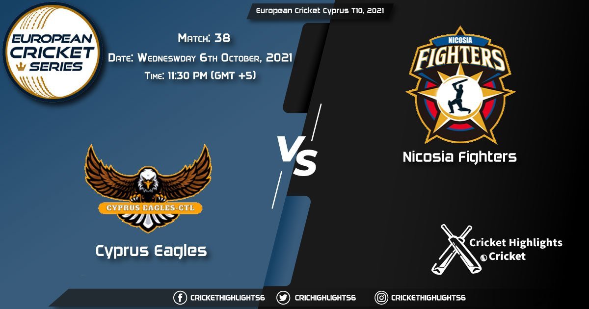 CES vs NFCC Live Score Match 38, Playing 11 Live Match Today, October 6, 2021, European Cricket Cyprus T10, 2021