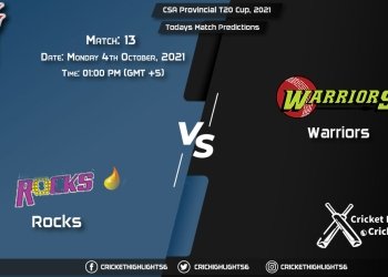 CSA Provincial T20 Cup, 2021, Match 13 ROC vs WAR, Playing 11 & Today's Match Predictions