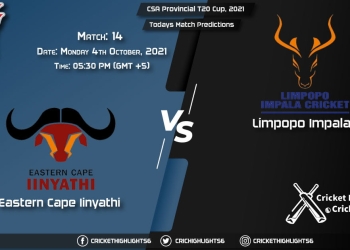 CSA Provincial T20 Cup, 2021, Match 14 ECI vs LIM, Playing 11 & Today's Match Predictions