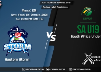 CSA Provincial T20 Cup, 2021, Match 20 ES vs SA-U19, Playing 11 & Today's Match Predictions