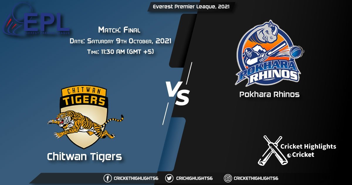 CT vs PR Live Score Match Final, Playing 11 Live Match Today, October 9, 2021, Everest Premier League, 2021