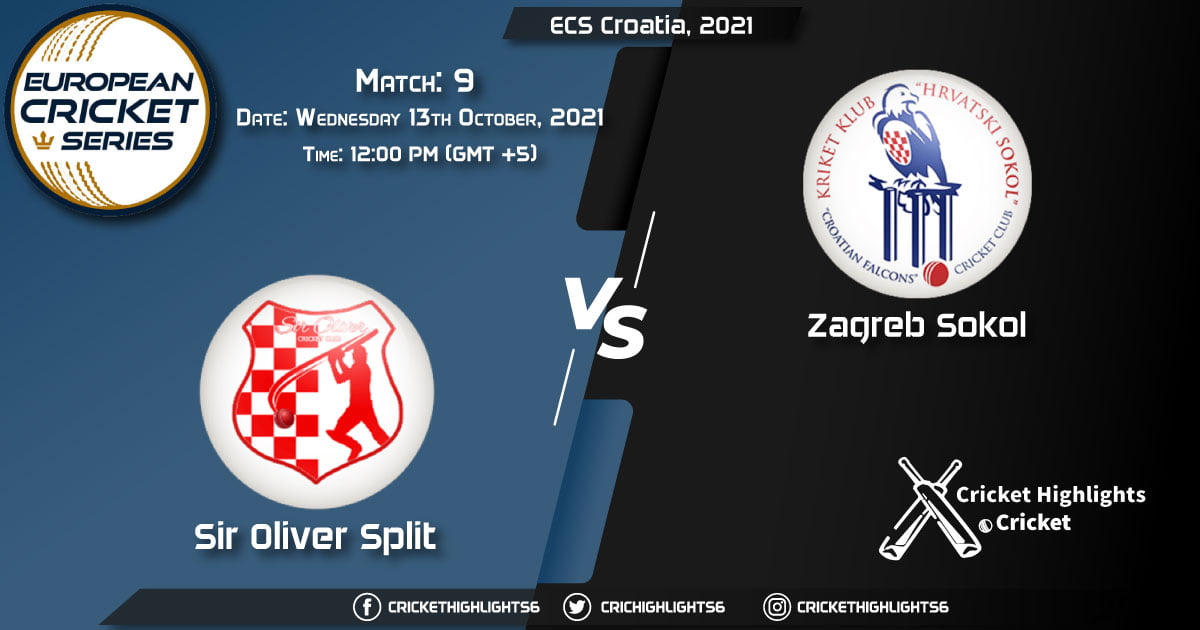 ECS Croatia, 2021, Match 9 SOS vs ZAS, Playing 11 & Today's Match Predictions
