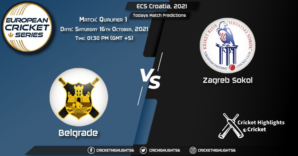 ECS Croatia, 2021, Match Qualifier 1 BEL vs ZAS, Playing 11 & Today's Match Predictions