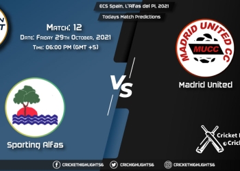 ECS Spain, L'Alfas del Pi, 2021, Match 12 SPA vs MAU, Playing 11 & Today's Match Predictions
