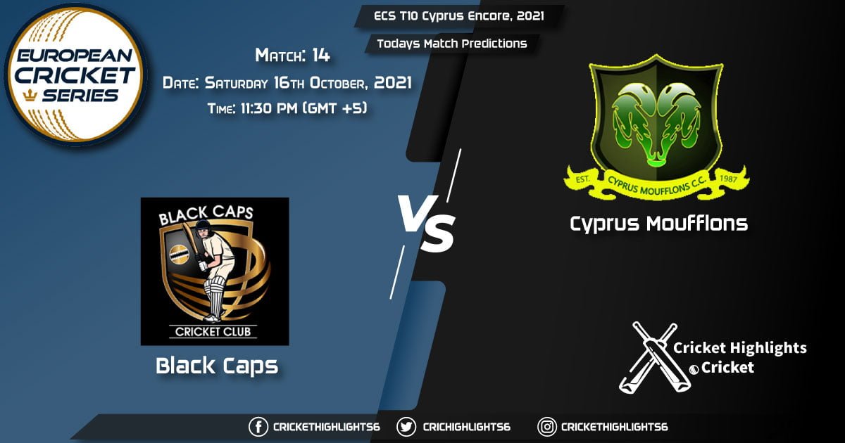 ECS T10 Cyprus Encore, 2021, Match 14 BCP vs CYM, Playing 11 & Today's Match Predictions