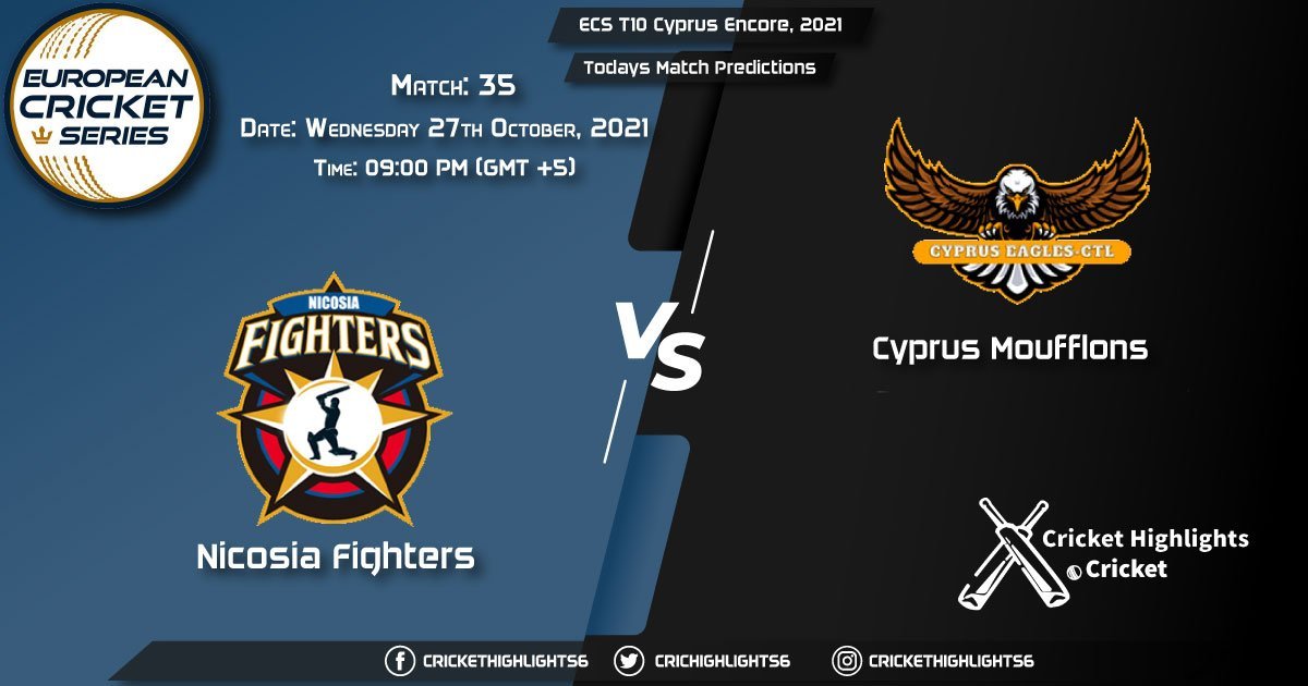 ECS T10 Cyprus Encore, 2021, Match 35 NFCC vs CYM, Playing 11 & Today's Match Predictions