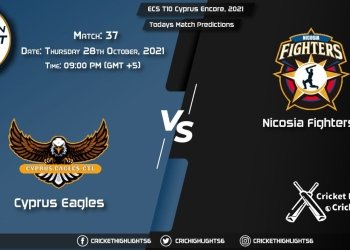 ECS T10 Cyprus Encore, 2021, Match 37 CES vs NFCC, Playing 11 & Today's Match Predictions