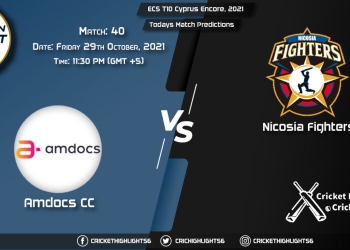 ECS T10 Cyprus Encore, 2021, Match 40 AMD vs NFCC, Playing 11 & Today's Match Predictions