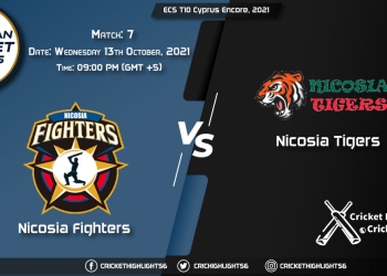 ECS T10 Cyprus Encore, 2021, Match 7 NFCC vs NCT, Playing 11 & Today's Match Predictions