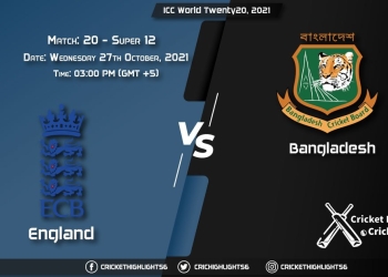 ENG vs BAN Live Score Super 12 - Match 20, Playing 11 Live Match Today, October 27, 2021, ICC World Twenty20, 2021