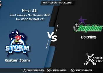 ES vs DOL Live Score Match 22, Playing 11 Live Match Today, October 9, 2021, CSA Provincial T20 Cup, 2021