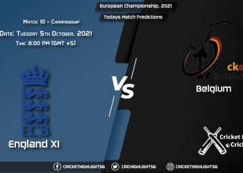 European Championship, 2021, Championship Week - Match 10 ENG XI vs BEL, Playing 11 & Today's Match Predictions