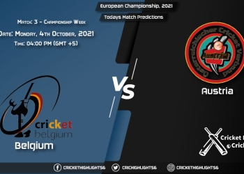 European Championship, 2021, Championship Week - Match 3 BEL vs AUT, Playing 11 & Today's Match Predictions